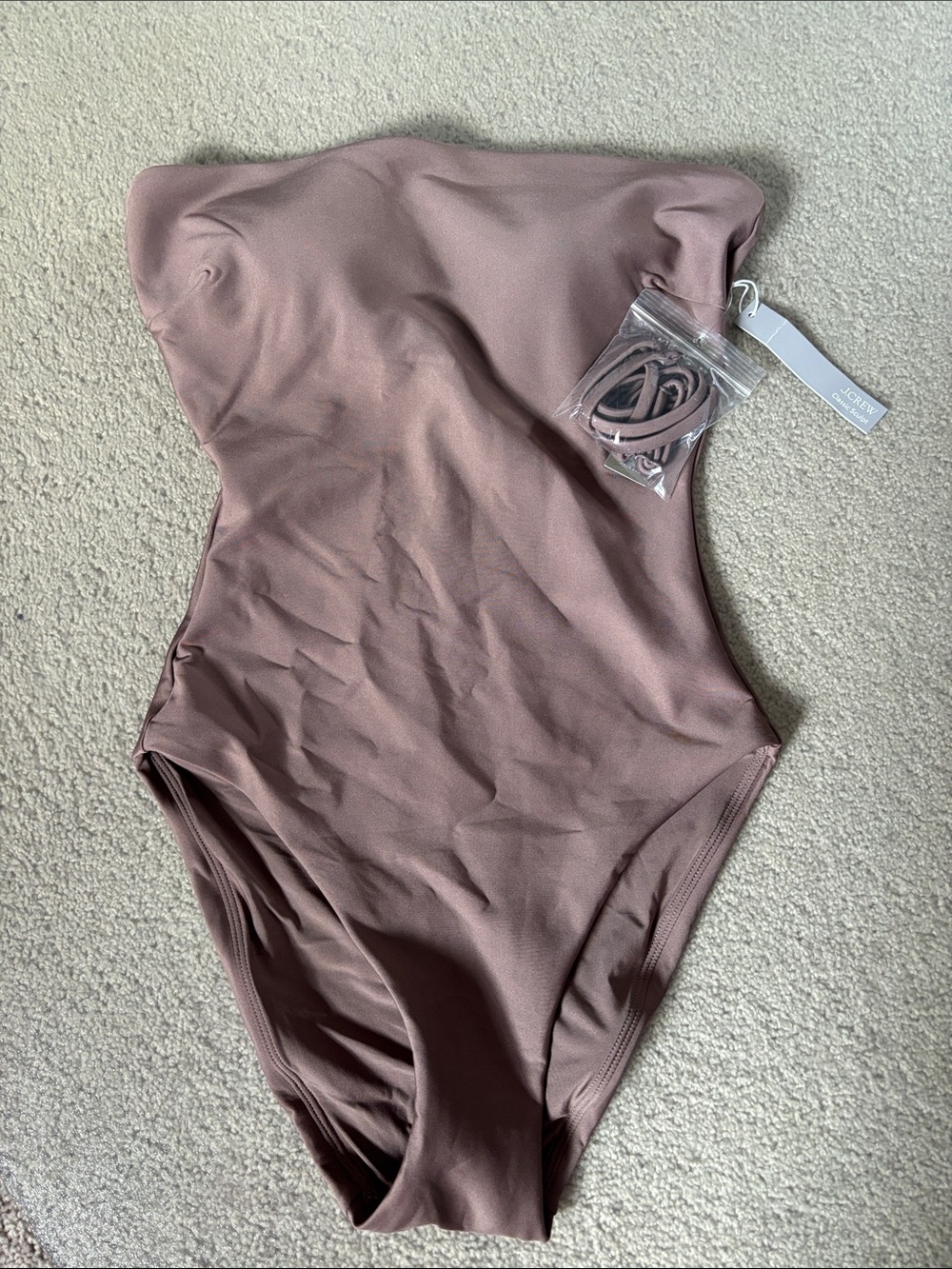 J. Crew Strapless One-Piece Swimsuit NWT